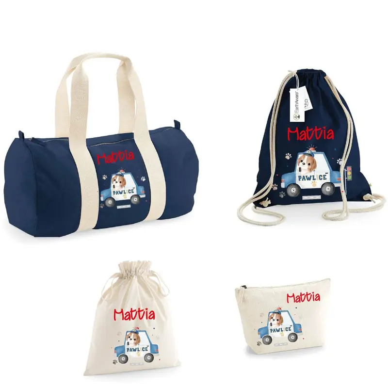 Set Nascita Borsone Baby Personalizzato - Tema Pawlice