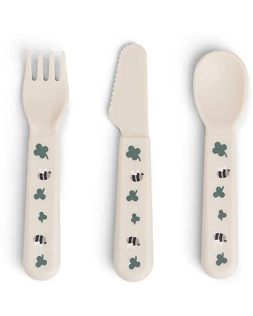 Set Posate da Apprendimento - Tiny Farm - Sabbia