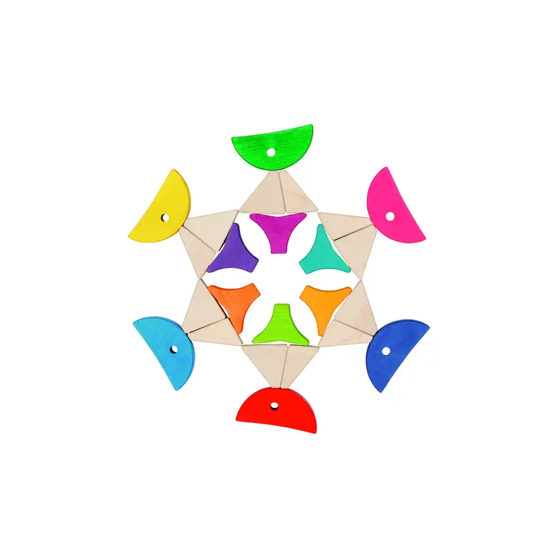 Set puzzle e costruzioni pesciolini Goki
