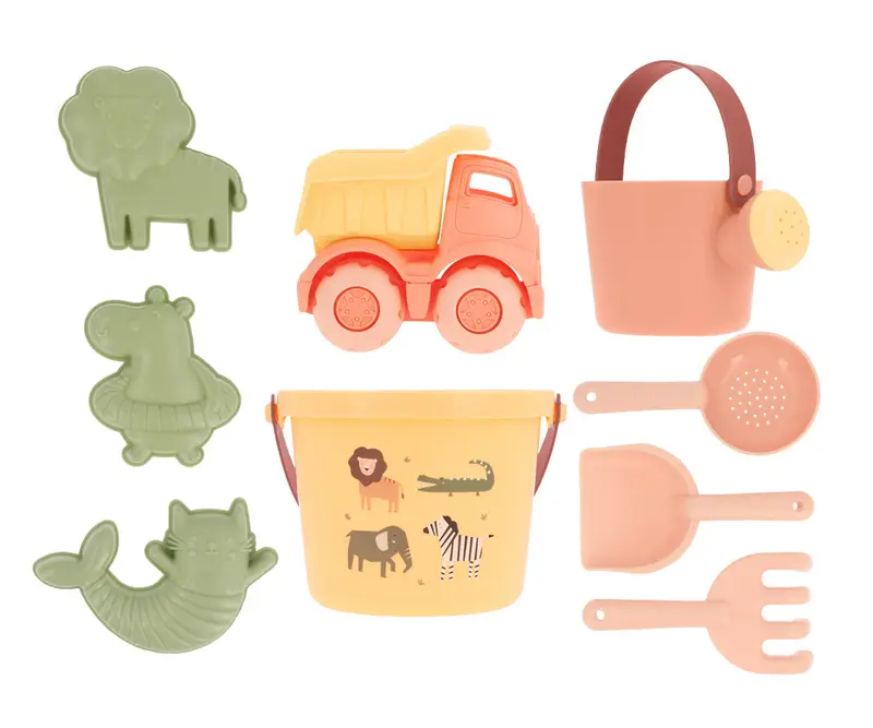 Set Spiaggia Monneka Wild Animals + Camioncino Monnëka