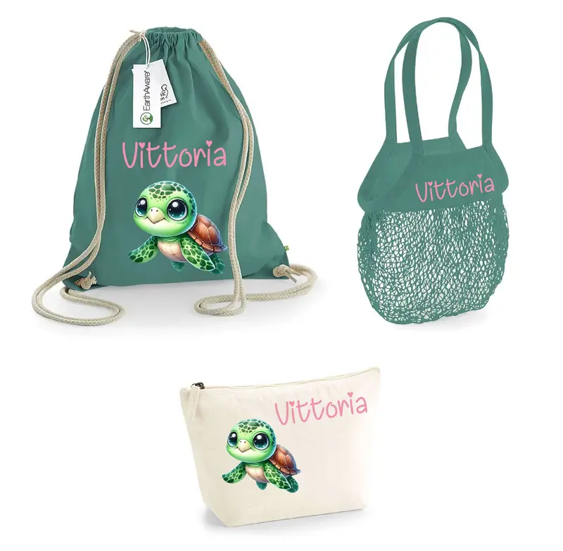 Set spiaggia per Bambini Personalizzabile Tartaruga