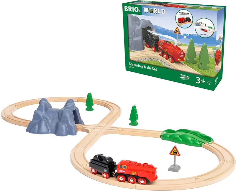 Set treno a vapore