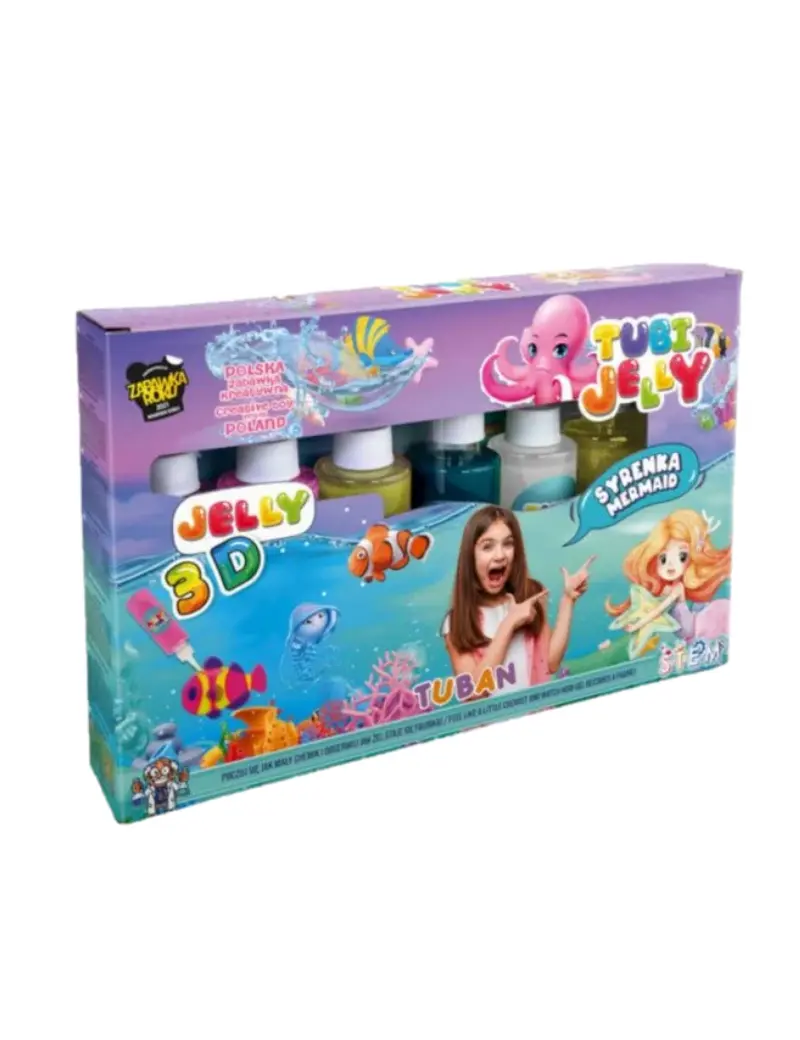 Set Tubi Jelly – Sirena 6 Colori