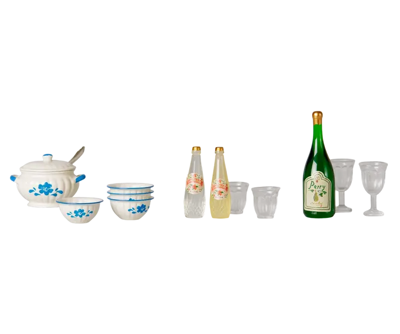 Set Zuppa per Topolini Maileg – 13 Pezzi in Metallo | Accessori Casa delle Bambole Maileg PRE-ORDINE