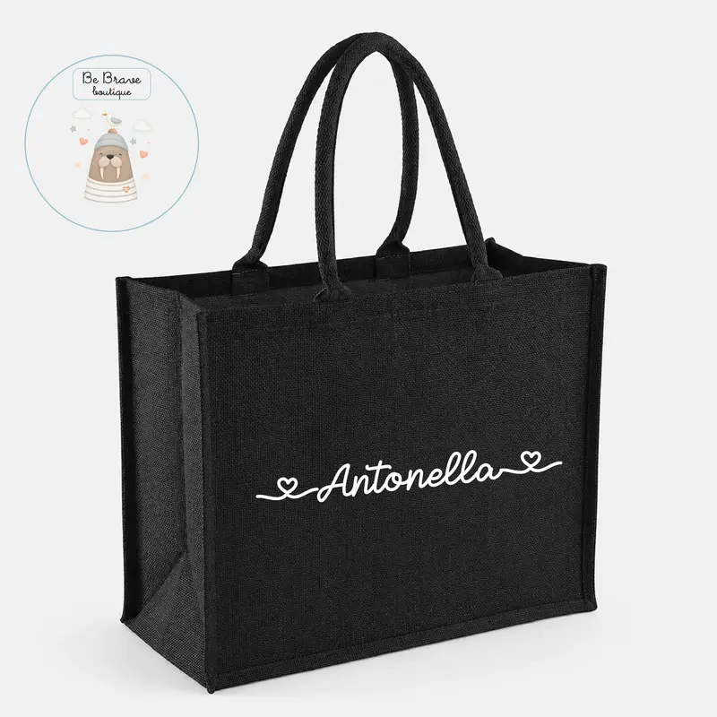 Shopper Maestra Elegante Personalizzata con Nome – Regalo Fine Anno Insegnante