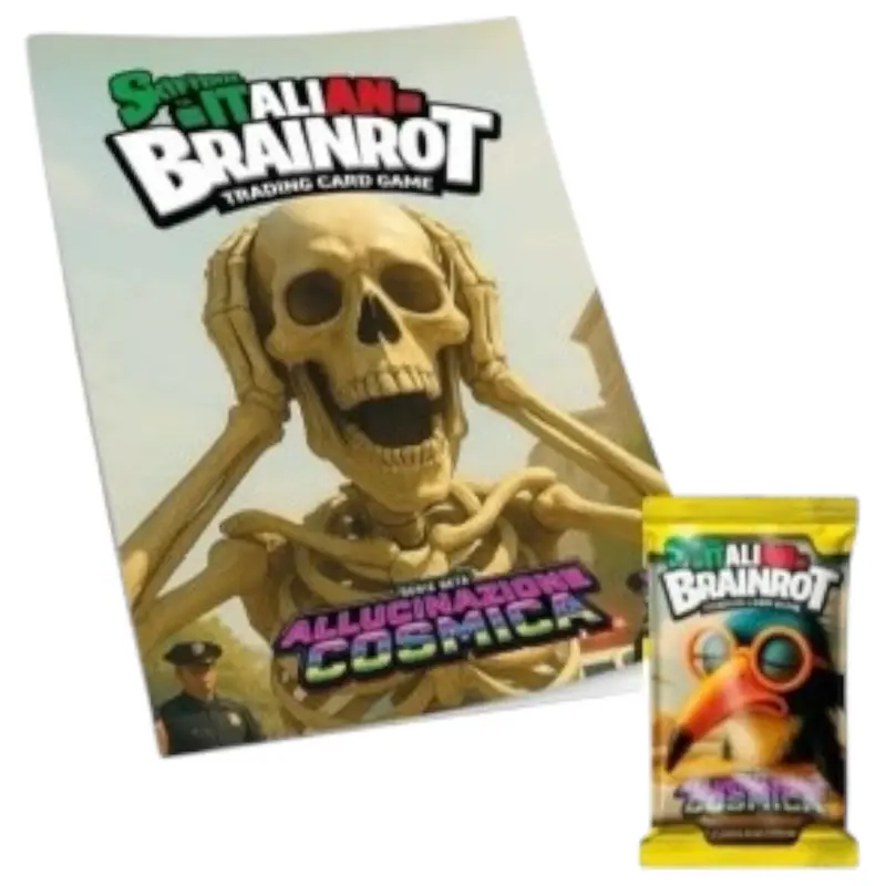 Skifidol Italian Brainrot TCG – Allucinazione Cosmica – Album + Bustina