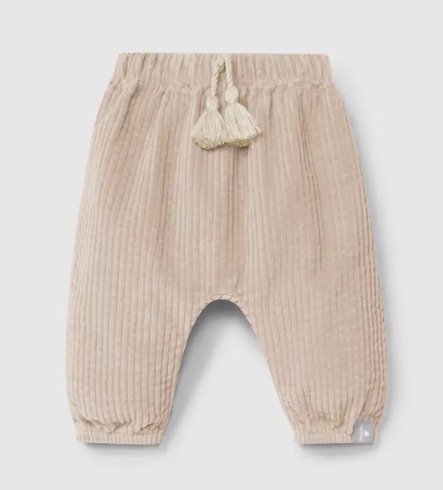 Snug - pantalone velluto cipria