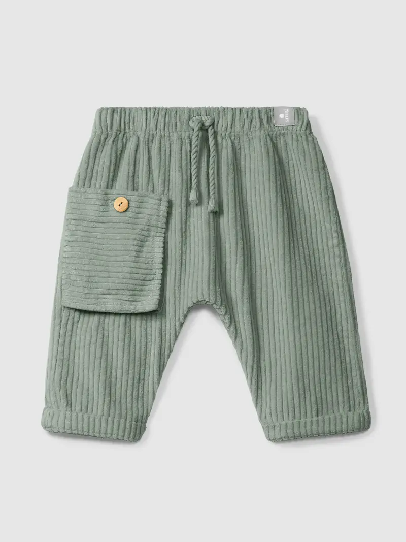 Snug - pantalone velluto con tasca
