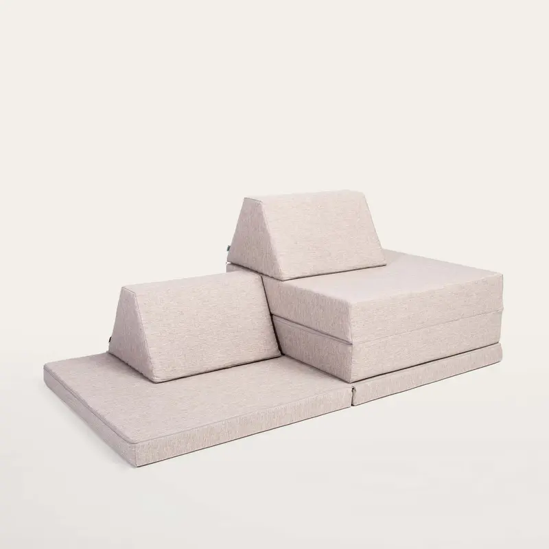 Soft Sofà - Set Play Mattress Montessori - Beige