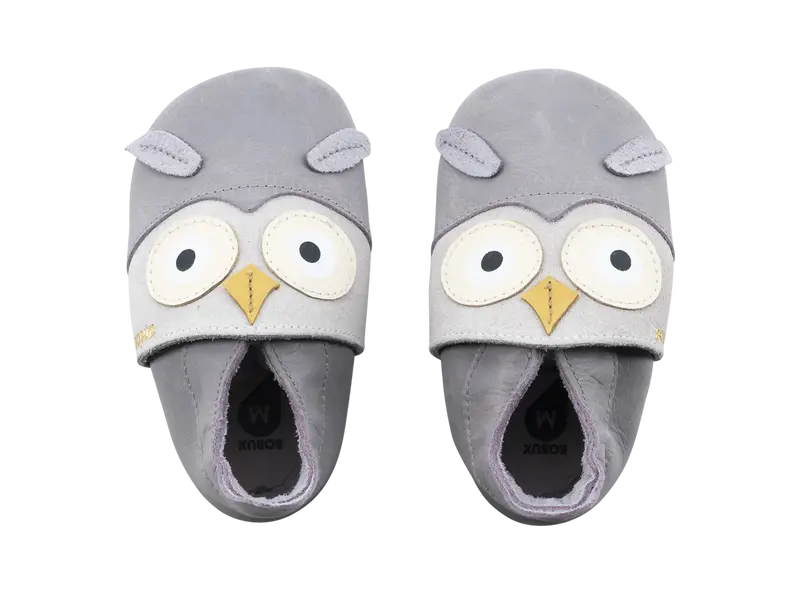 Soft Sole Hootie Grey Gull