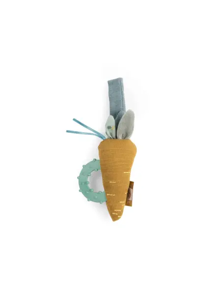 Sonaglio con anello da dentizione Carota