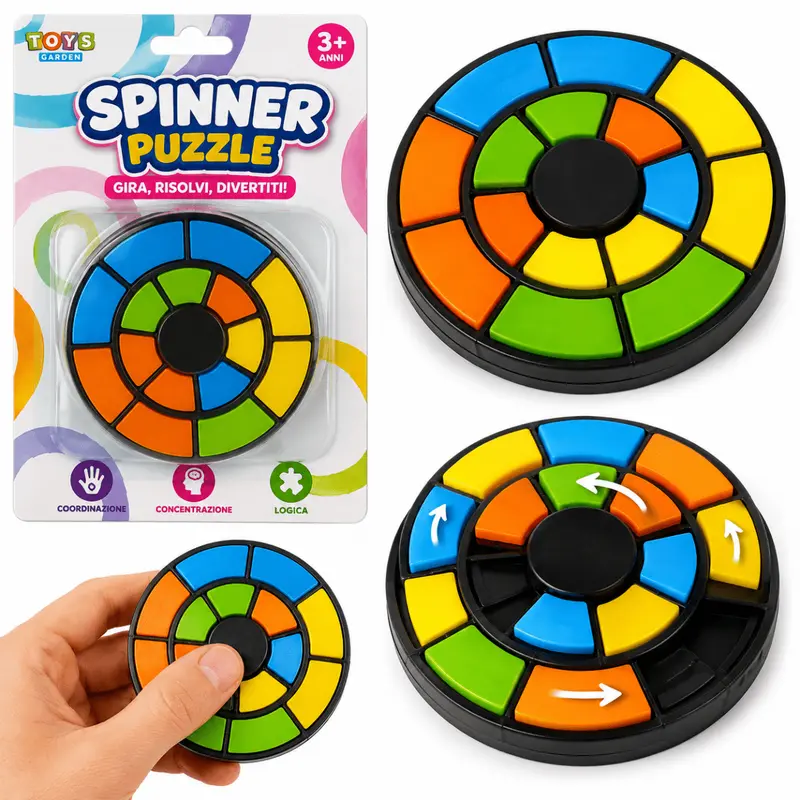 Spinner Puzzle Toys Garden 26860 Rompicapo Antistress