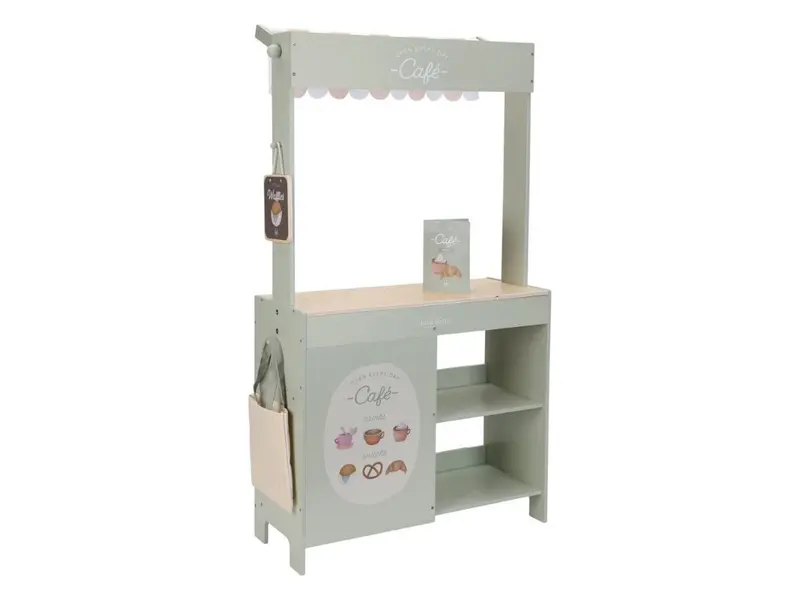 Stand del mercatino in legno