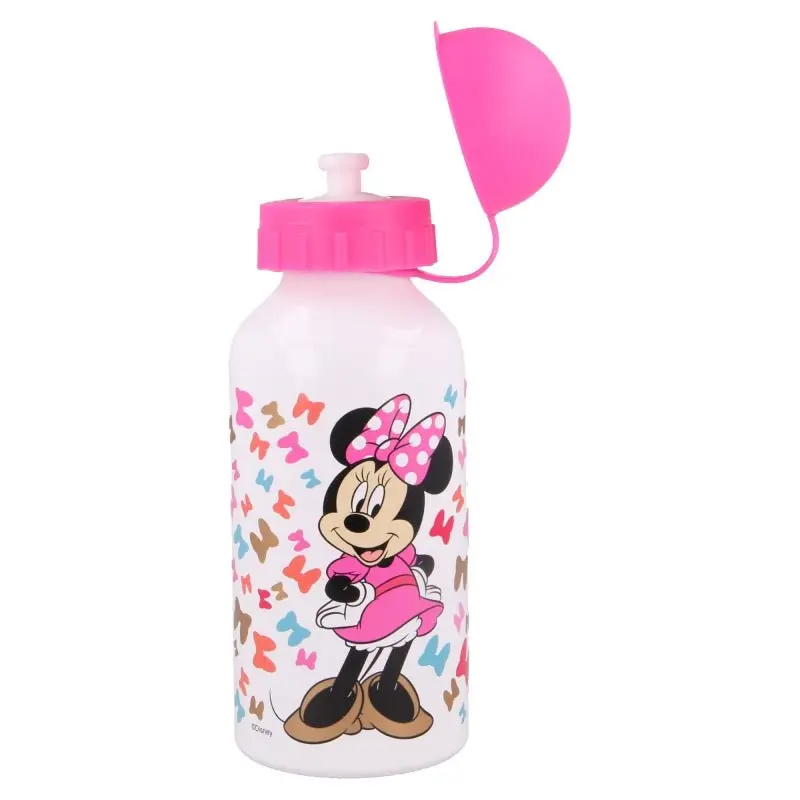 STOR Bottiglia Borraccia Flacone in Alluminio Piccolo 400 ml Disney Minnie