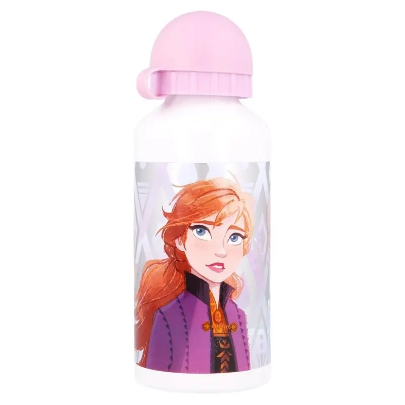 STOR Bottiglia Borraccia Piccola in Alluminio 400 ml Disney Frozen 2