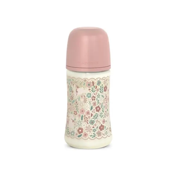 Suavinex Biberon Wonderland Liberty 270 ml Rosa
