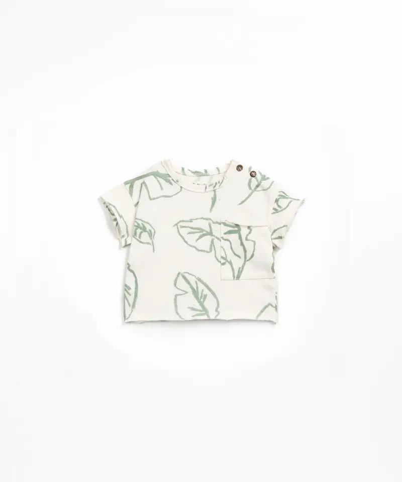 T-SHIRT IN JERSEY STAMPATO