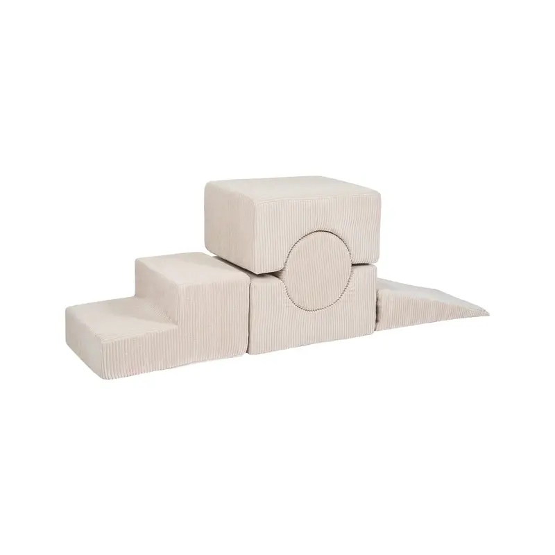 Tactical Bricks 5 blocks - soft Playground - Ecru