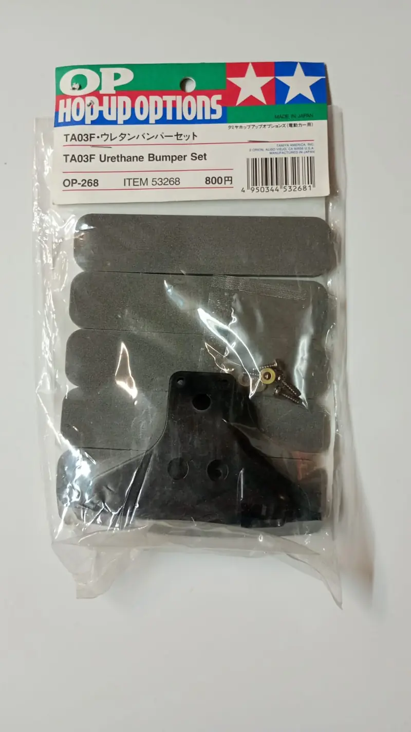 Tamiya OP-268 TA03F Urethane Bumper Set