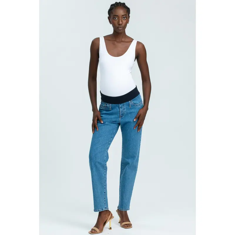 TAPERED JEANS W027 - Jeans Premaman