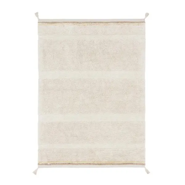 Tappeto in cotone Bloom Natural - 140x200cm