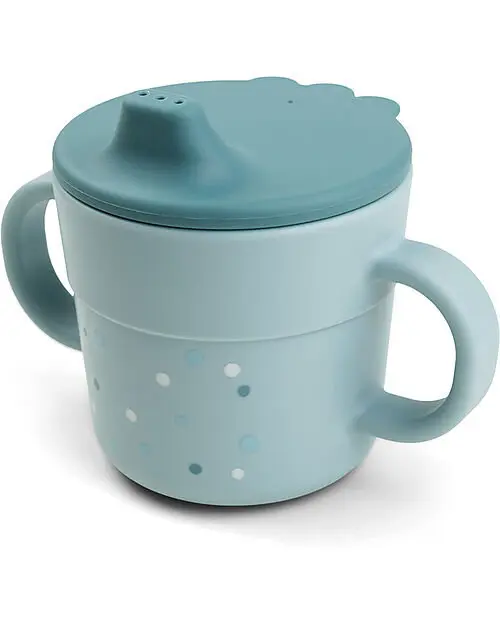 Tazza con beccuccio - Happy Dots - 100% PP Alimentare