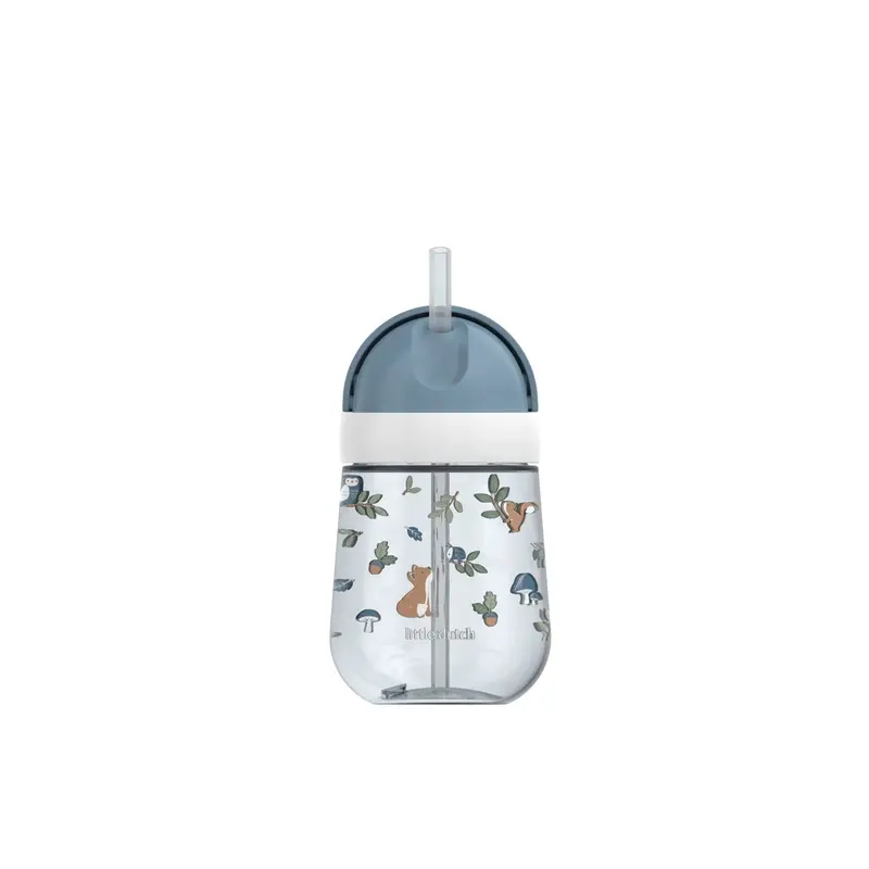 Tazza con cannuccia 300ml Forest Friends