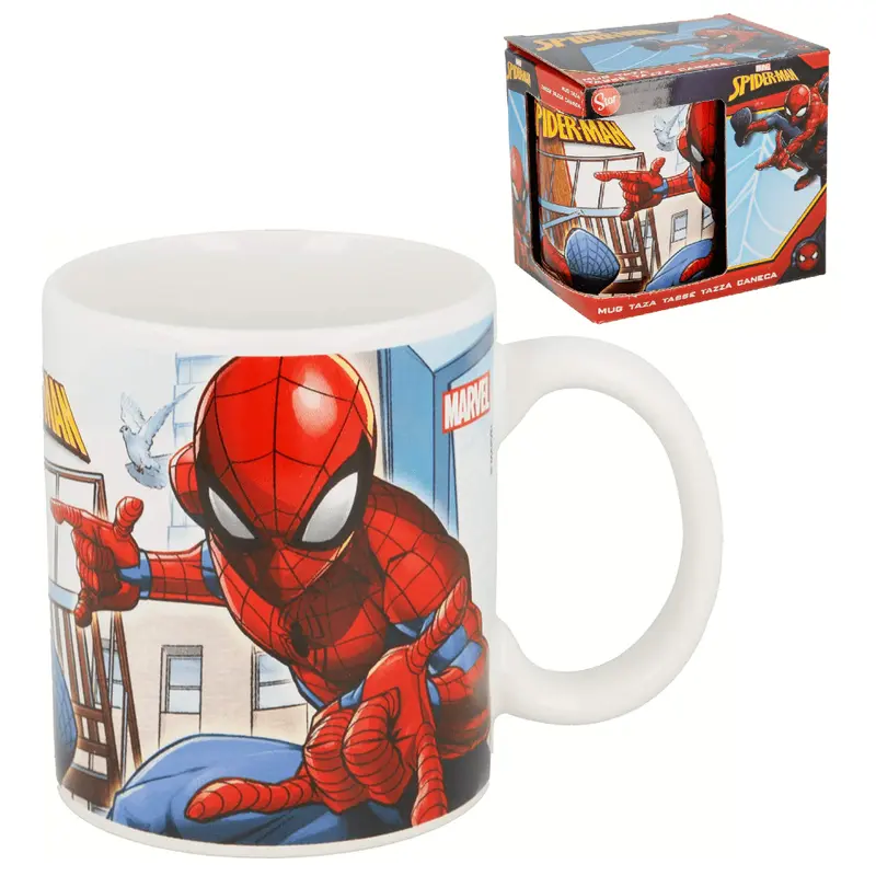 Tazza In Ceramica Spiderman Spider-Man 325 ml Stor STSP8325