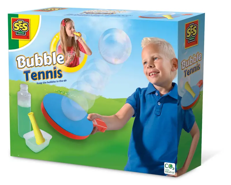 Tennis con le bolle di sapone