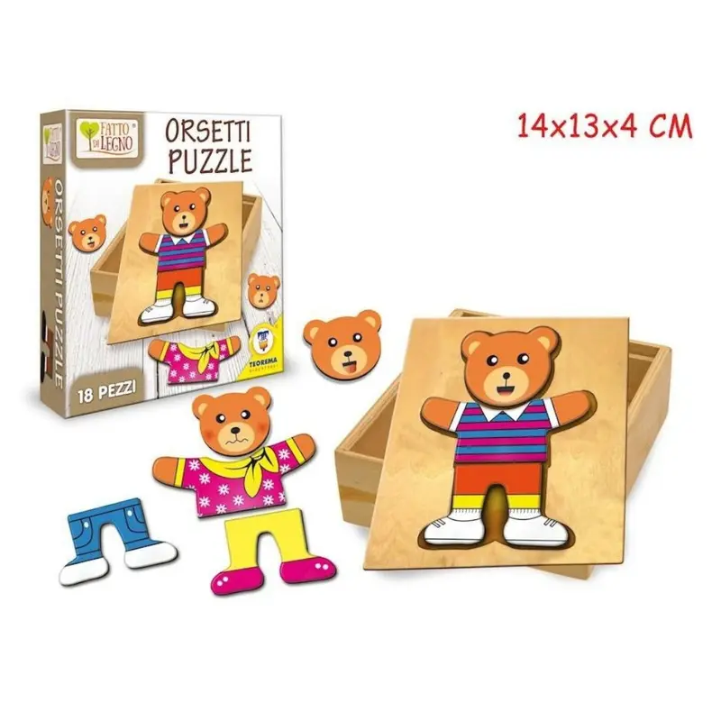 Teorema Gioco Puzzle Orsetti Ass. TT40184