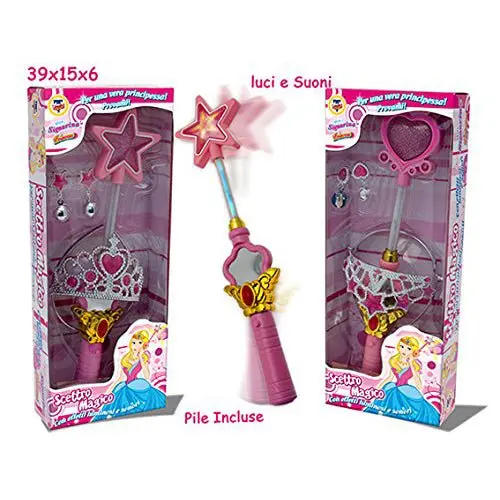Teorema Scettro Magico 39x15 Cm Corona Luci e Suoni 62900