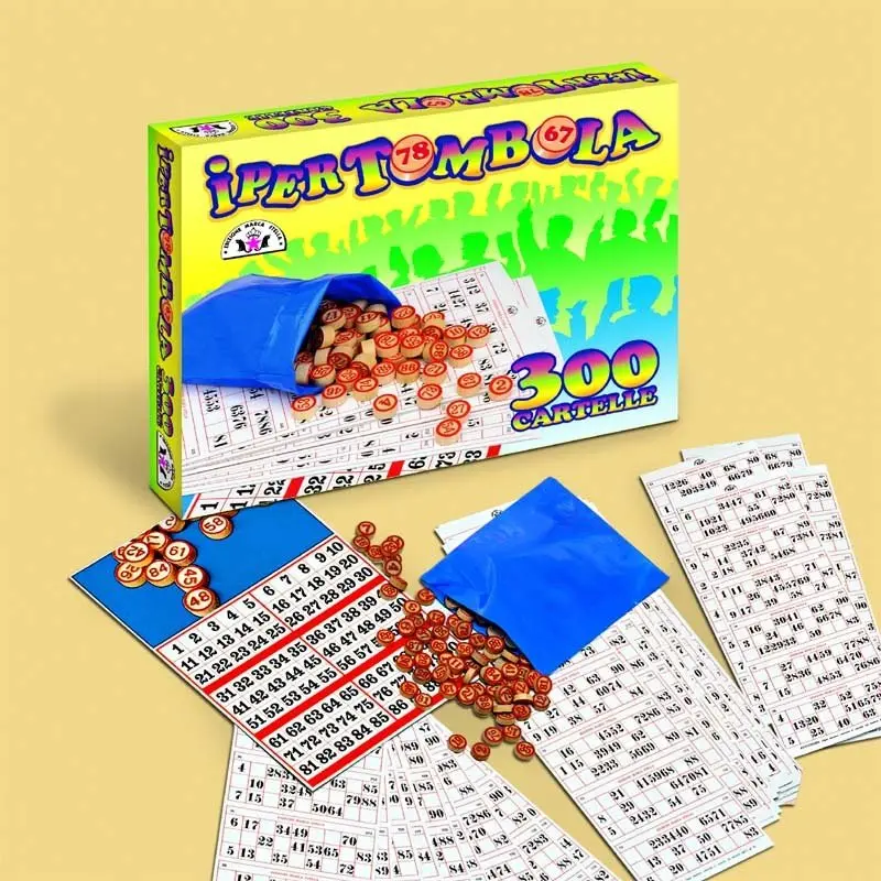 Tombola Ipertombola 300 Cartelle 6+ Anni Arti Grafiche 111