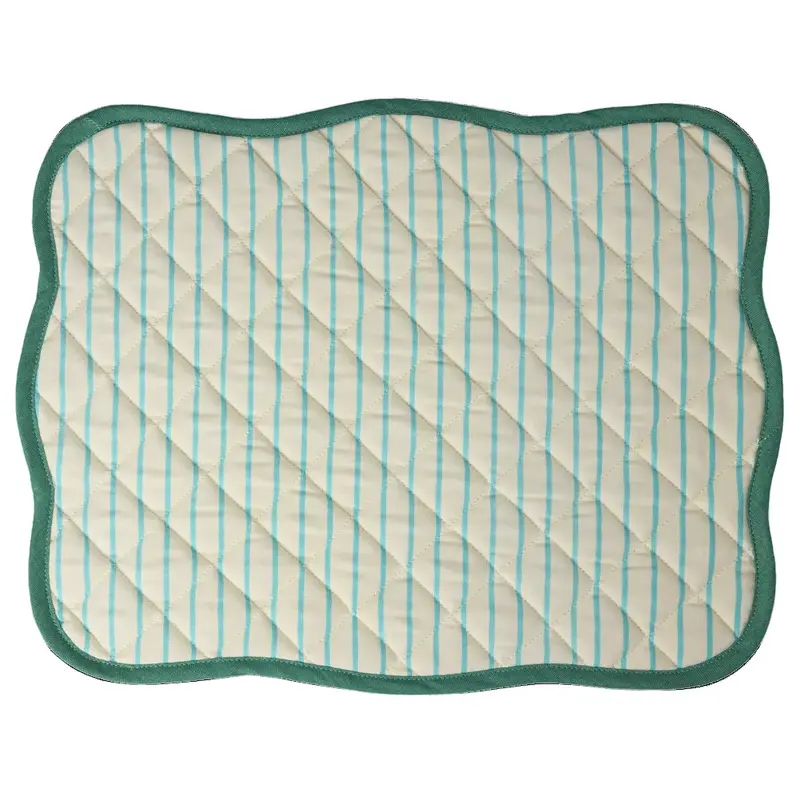 Tovaglietta Americana in Cotone Verde – Rice Denmark