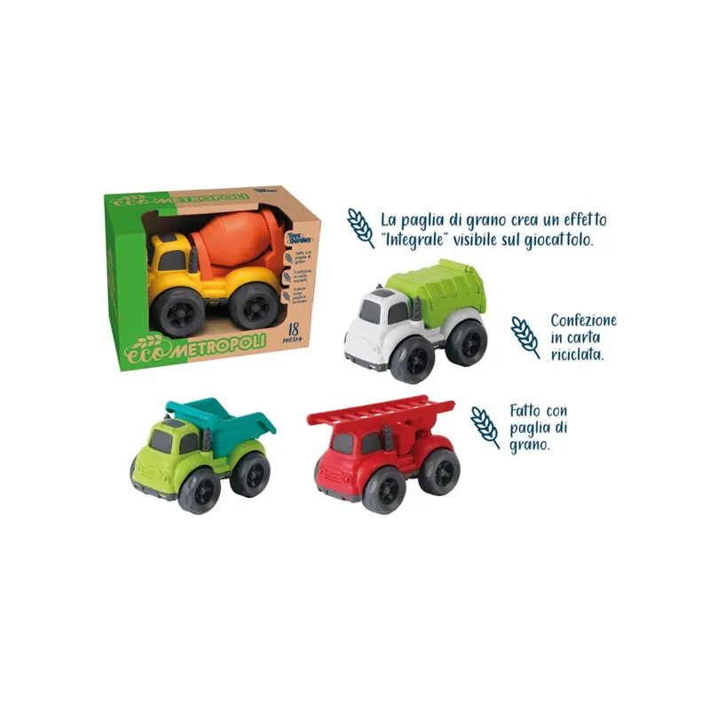 Toys Garden Veicoli Ecometropoli Lavoro 8x13 27832