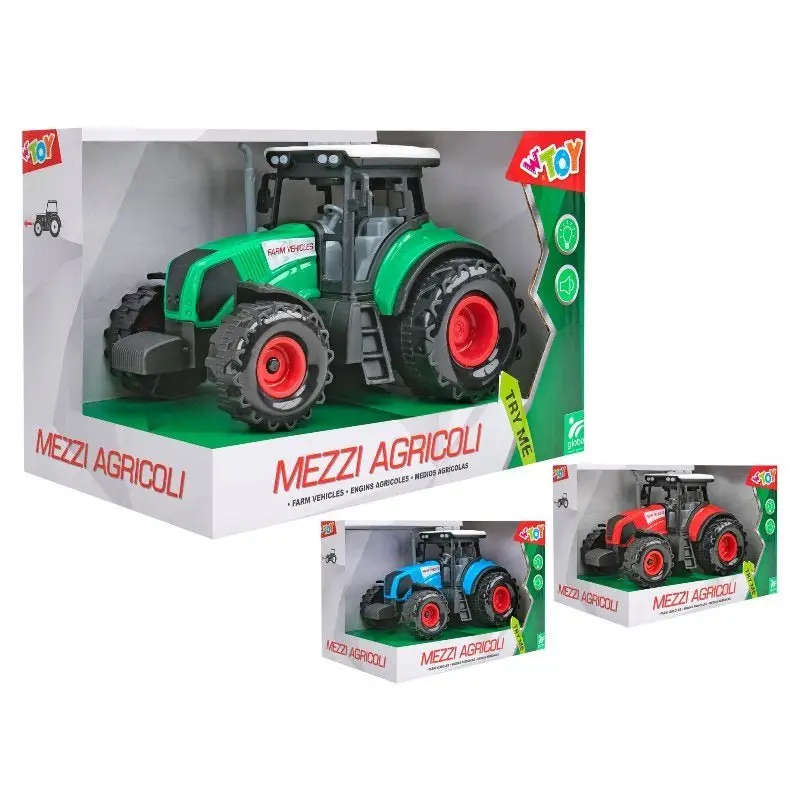 Trattore B/o A Frizione 15 cm 3 Col. Try Me 41031