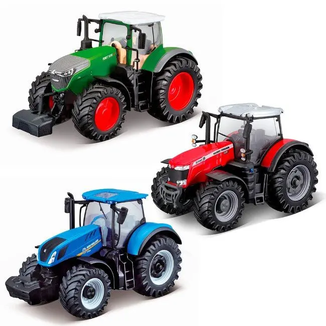 Trattori 10 cm Motorizzati Assortiti In Metallo Burago 18-31610