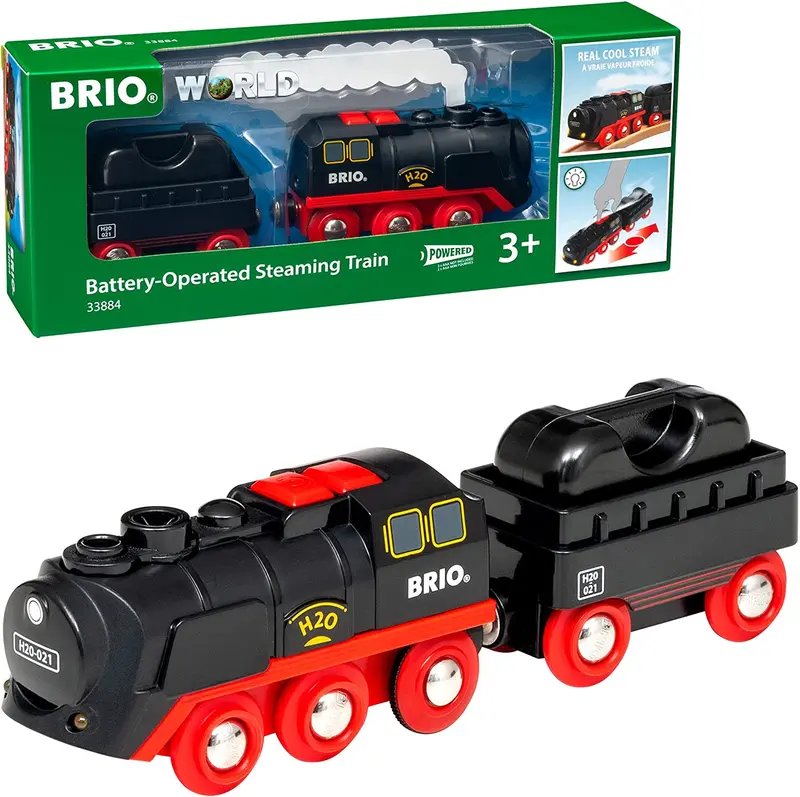 Treno a vapore a batteria