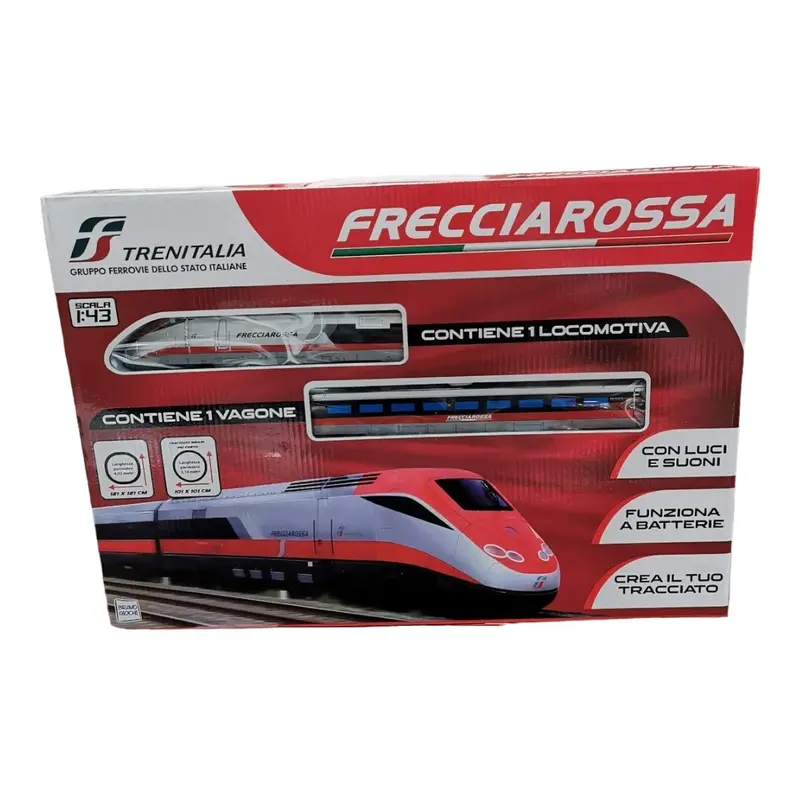Treno Frecciarossa ETR 500 Con Pista Luci e Suoni Toys Garden 96100