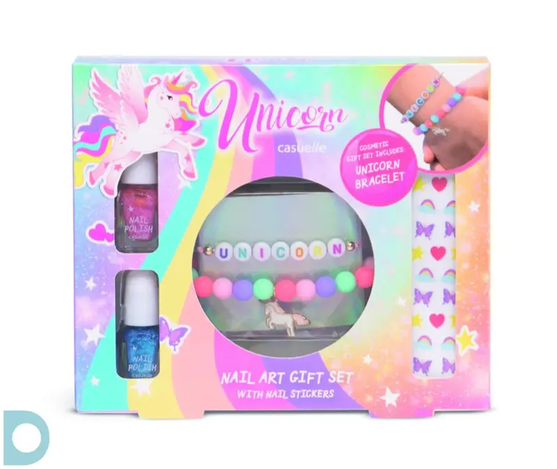 Trucchi Lucidalabbra Unicorno Nail Art Giftset Braccialetti Casuelle 81.571.00