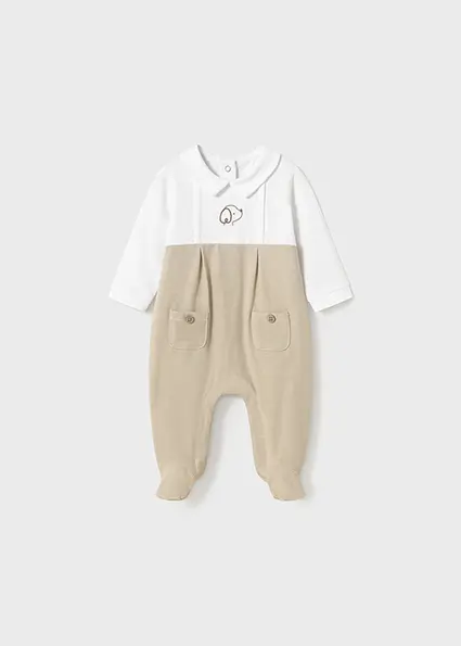 Tutina lungo con colletto neonato