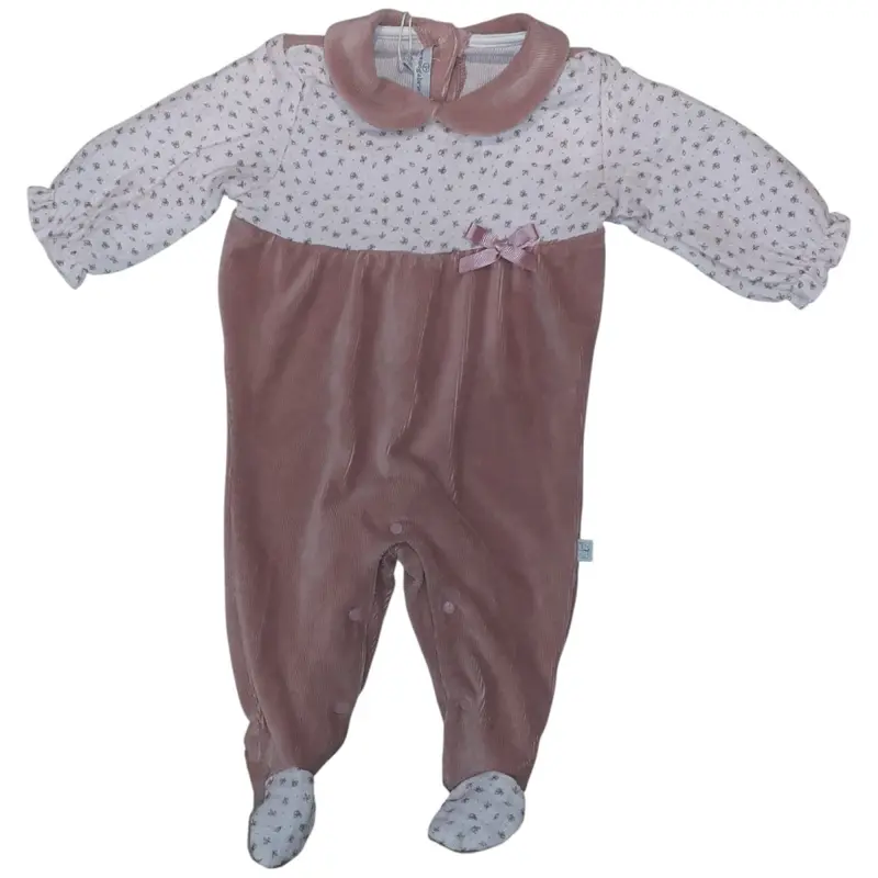 Tutina Neonato In Ciniglia Cipolla Nazareno Gabrielli NG-2210