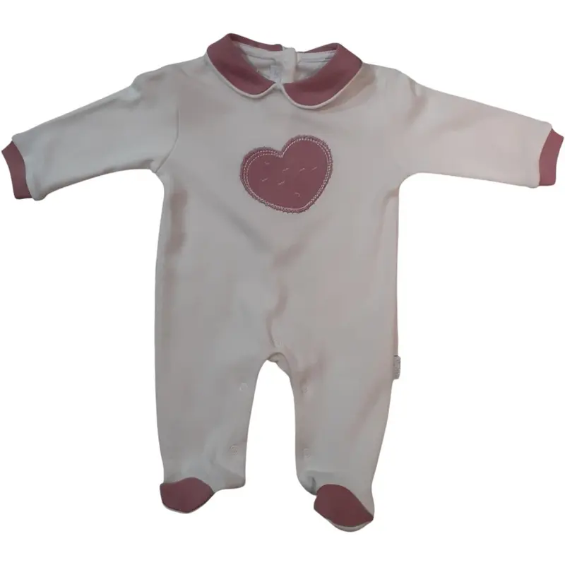 Tutina Neonato In Cotone Felpato Les Jolies LJ-241