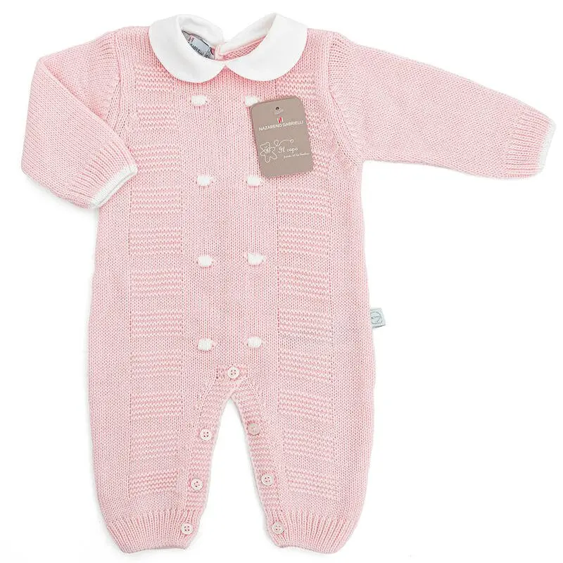 Tutina Neonato Smacchinata Rosa Nazareno Gabrielli NG-2210