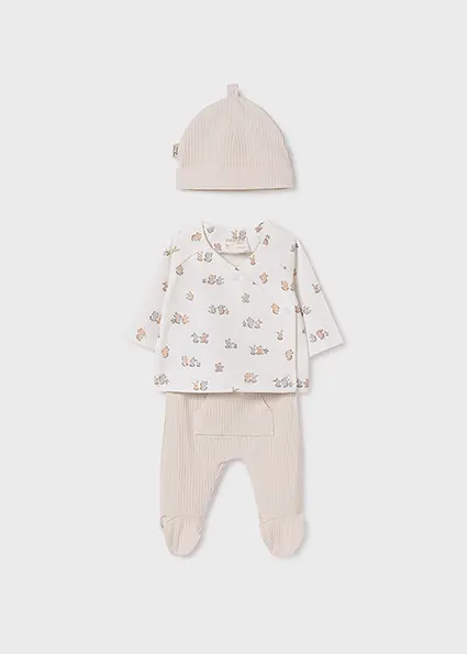 Tutine neonato 2 pezzi con cappellino