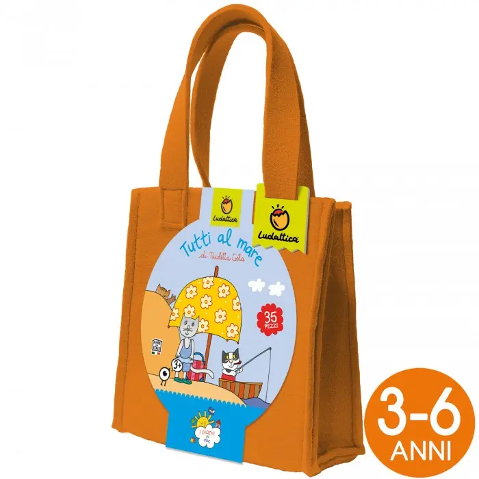 Tutti al mare - Puzzle 35 pz.