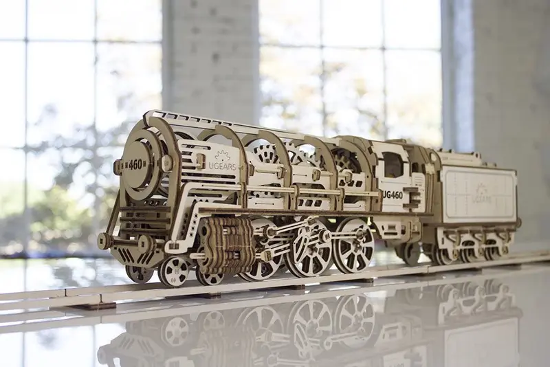 Ugears costruzione Locomotiva con tender