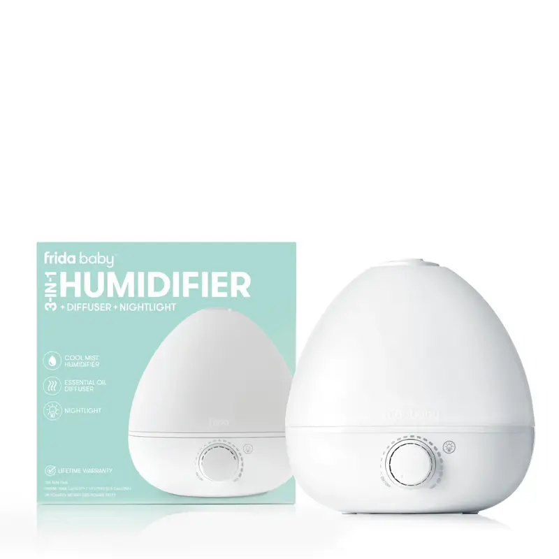 Umidificatore con diffusore e luce notturna Frida Baby 3 in 1