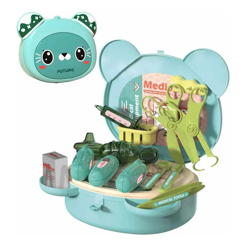 Valigetta Orsetto Medico con Accessori 23 cm