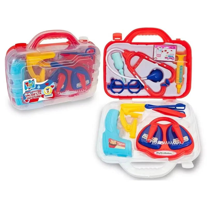 Valigia Dottore Toys Garden 26889 Set Medico Giocattolo Per Bambini