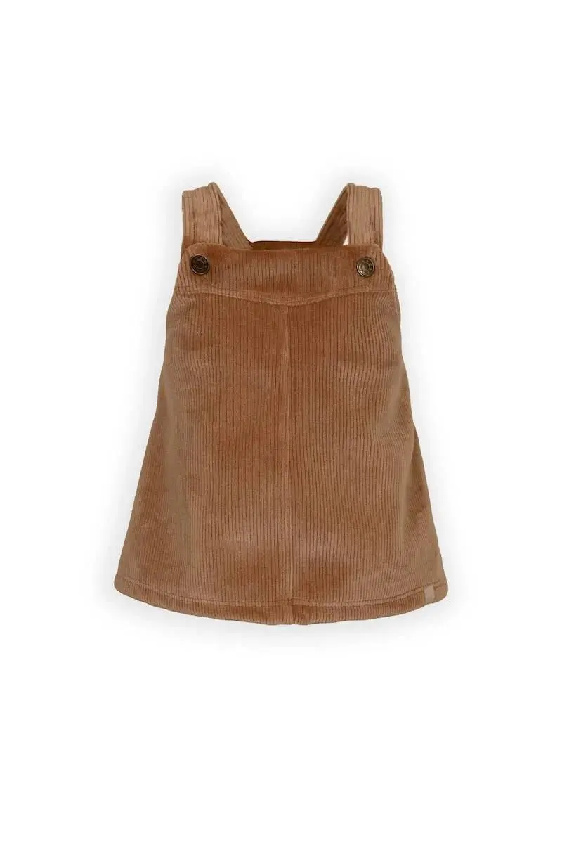 Vestito Salopette Bimba - TAN CAMEL 349